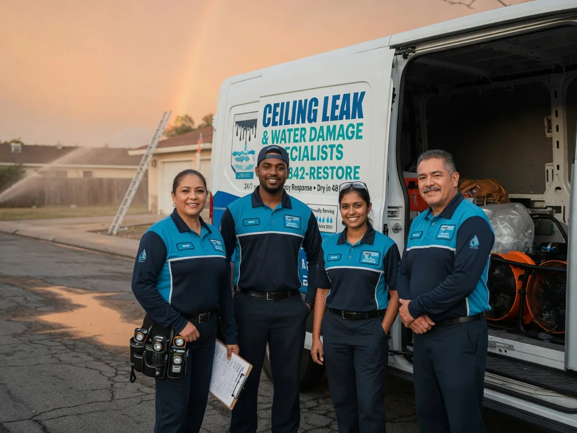 Ceiling Leak Cleanup company in Riverdale, ND