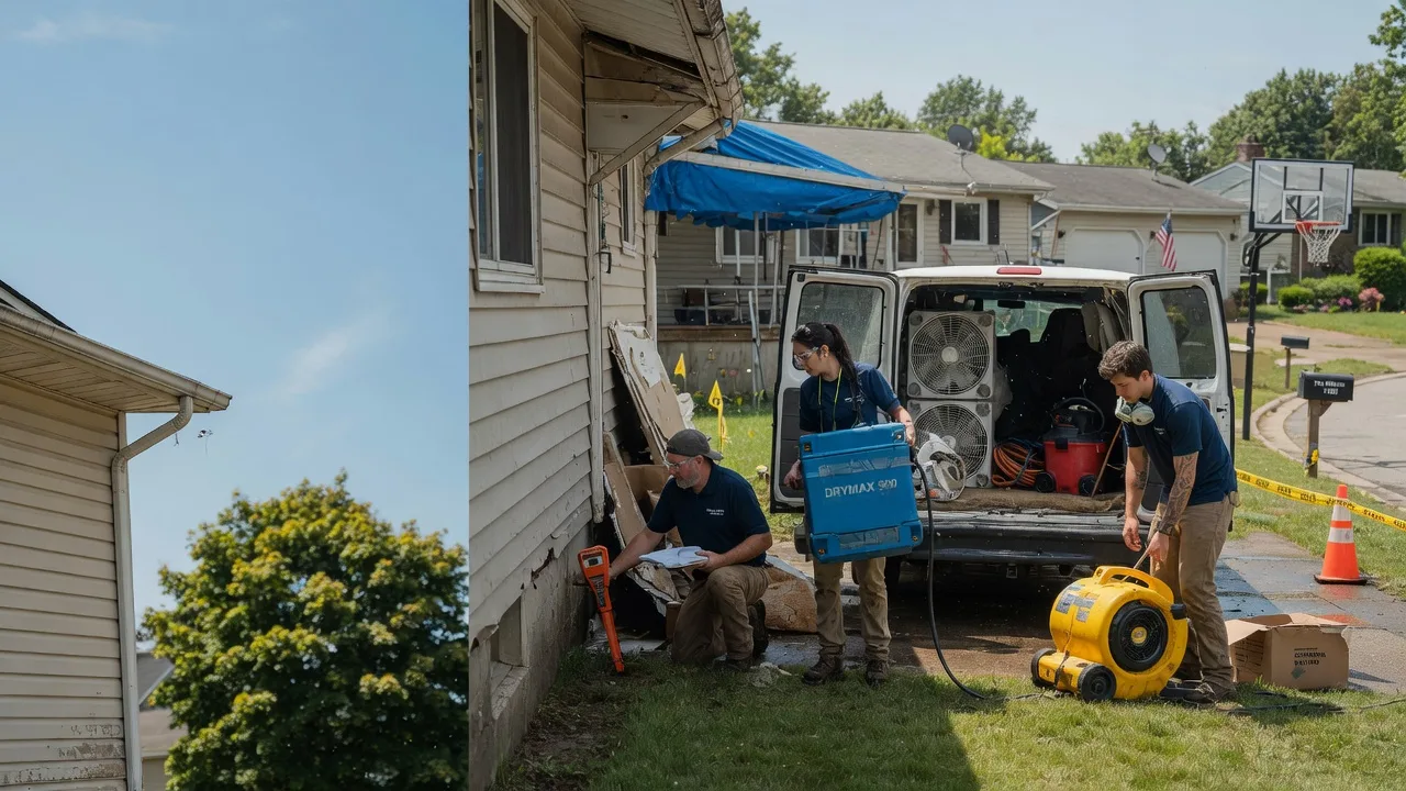 Ceiling Leak Cleanup in Riverdale, ND near me