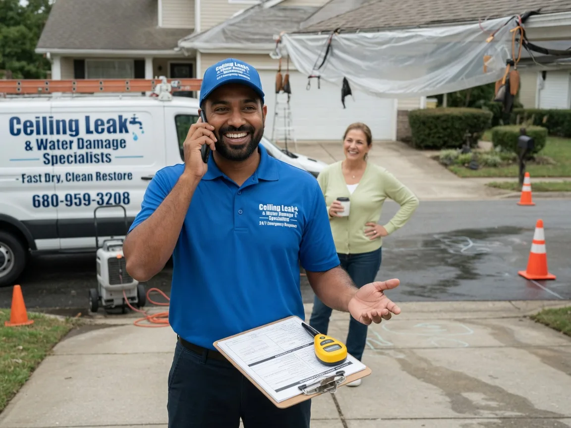 Ceiling Leak Cleanup Riverdale, ND FAQs